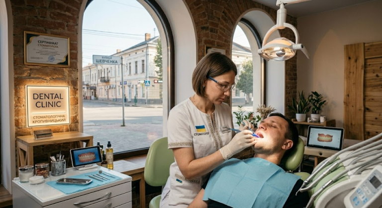 Стоматолог в Кропивницком: как выбрать клинику и какие услуги доступны