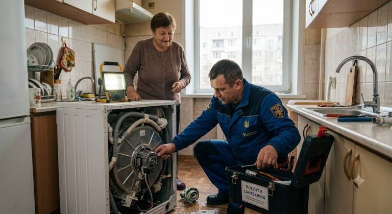 Ремонт стиральных машин в Кропивницком