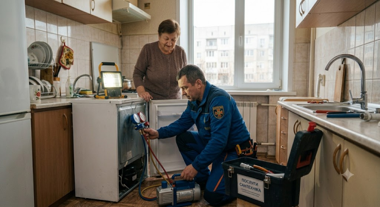Ремонт холодильников в Кропивницком на дому